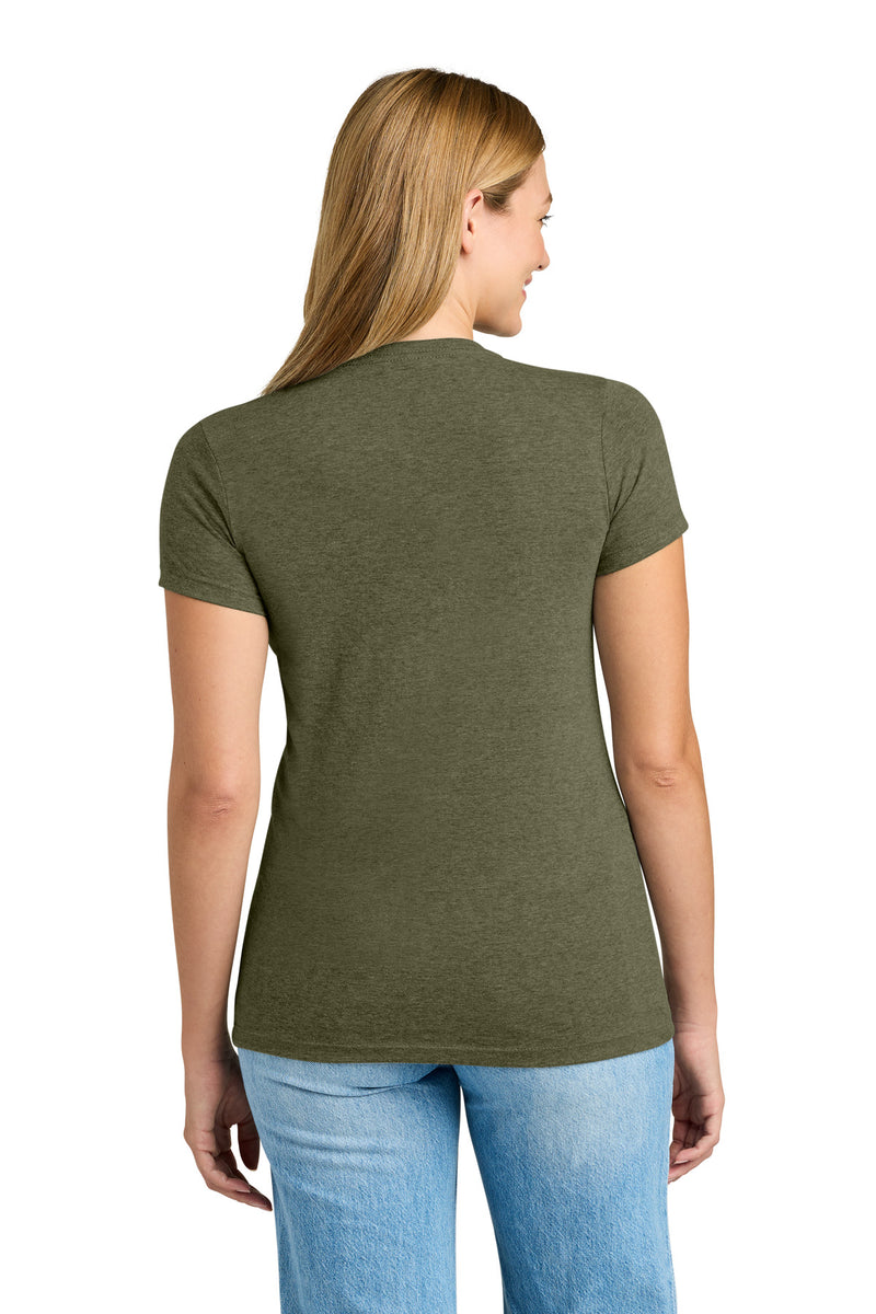 Next Level Apparel  Women's Tri-Blend Tee - Military Green