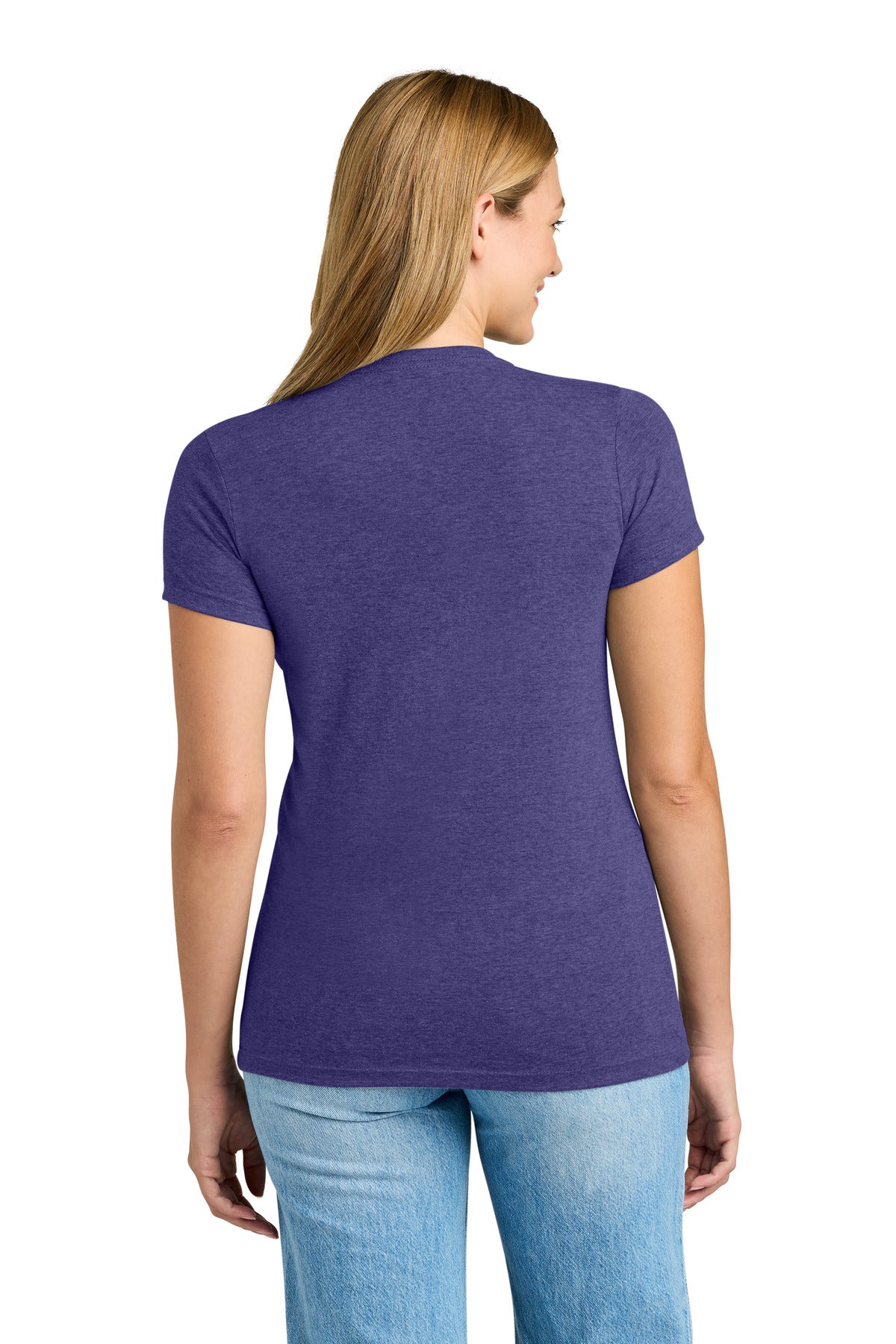 Next Level Apparel  Women's Tri-Blend Tee - Purple Rush