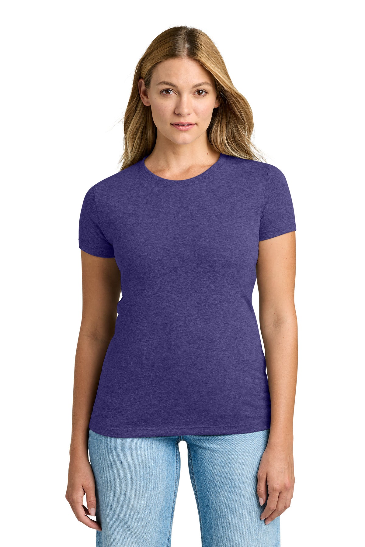 Next Level Apparel  Women's Tri-Blend Tee - Purple Rush