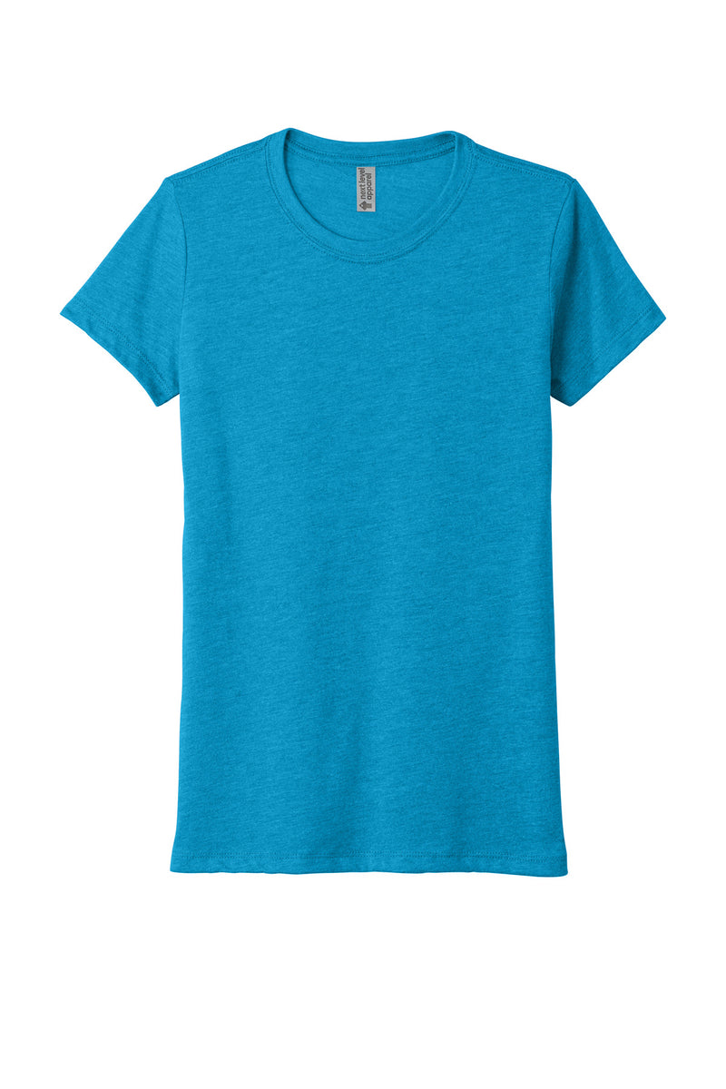 Next Level Apparel  Women's Tri-Blend Tee - Vintage Turquoise