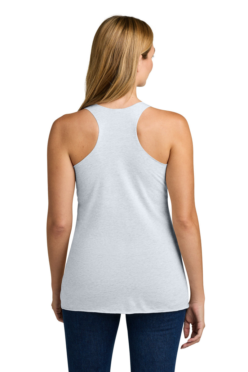 Next Level Apparel  Women's Tri-Blend Racerback Tank - Heather White