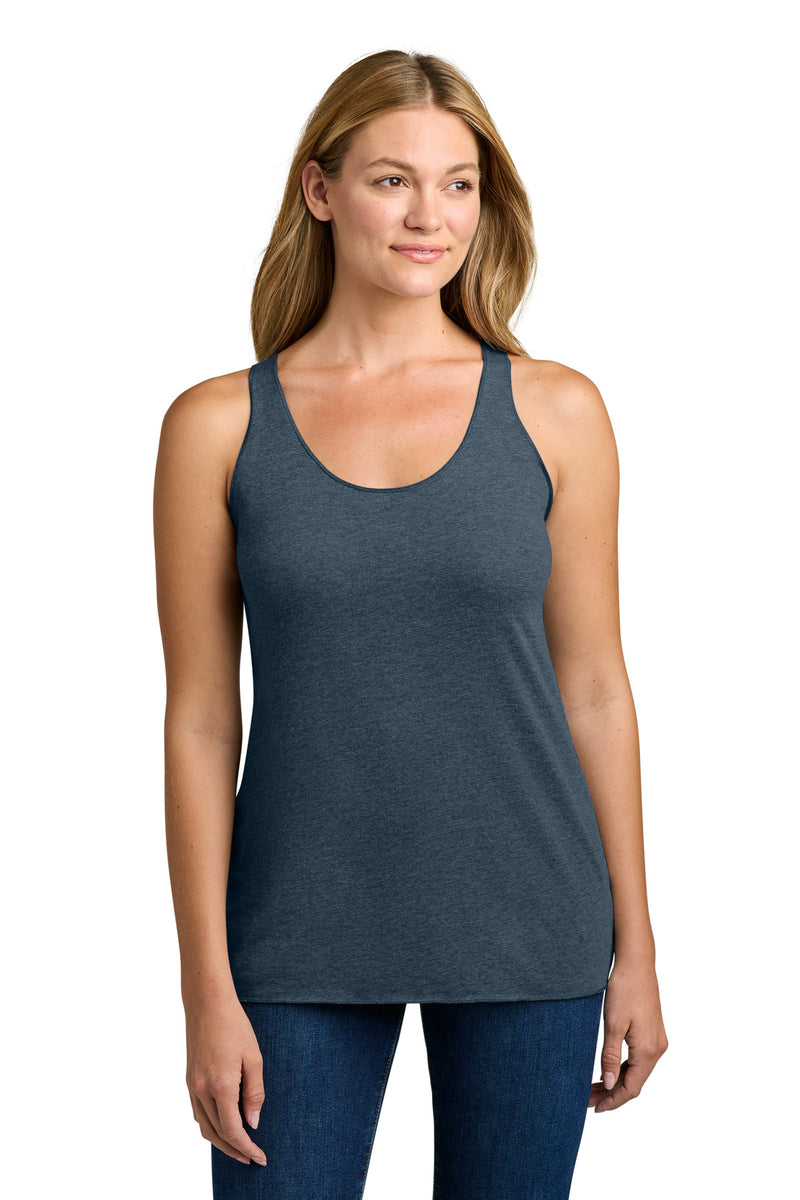 Next Level Apparel  Women's Tri-Blend Racerback Tank - Indigo