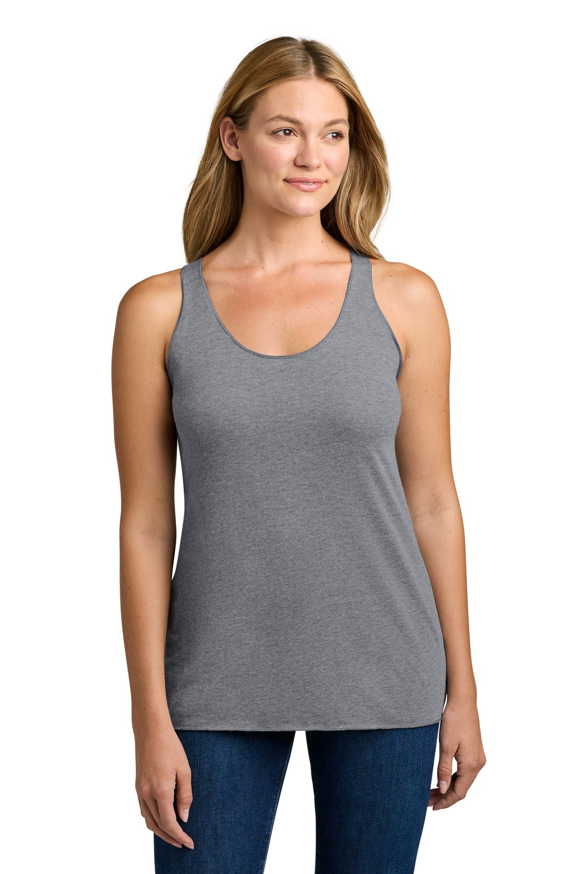Next Level Apparel  Women's Tri-Blend Racerback Tank - Premium Heather