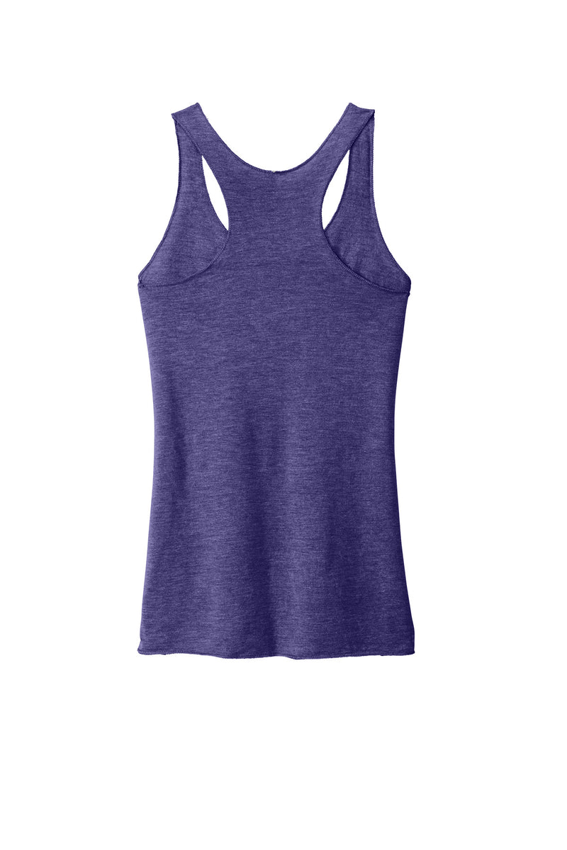 Next Level Apparel  Women's Tri-Blend Racerback Tank - Purple Rush