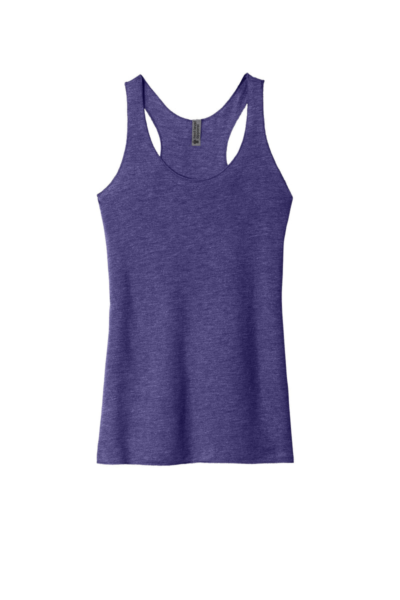 Next Level Apparel  Women's Tri-Blend Racerback Tank - Purple Rush
