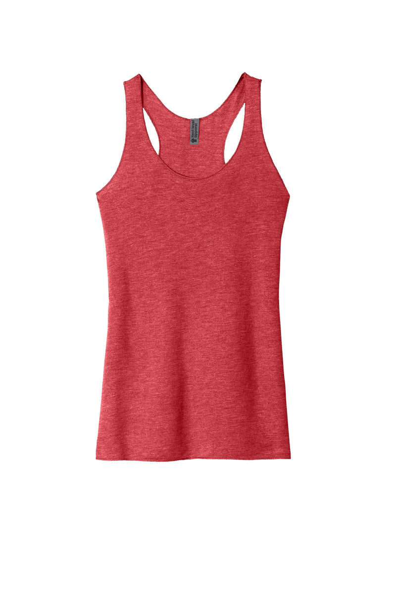 Next Level Apparel  Women's Tri-Blend Racerback Tank - Vintage Red