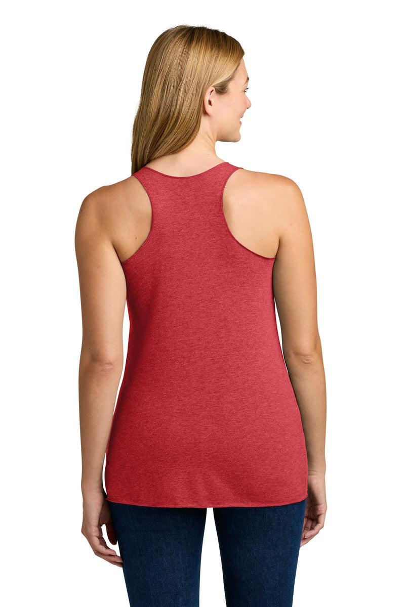 Next Level Apparel  Women's Tri-Blend Racerback Tank - Vintage Red