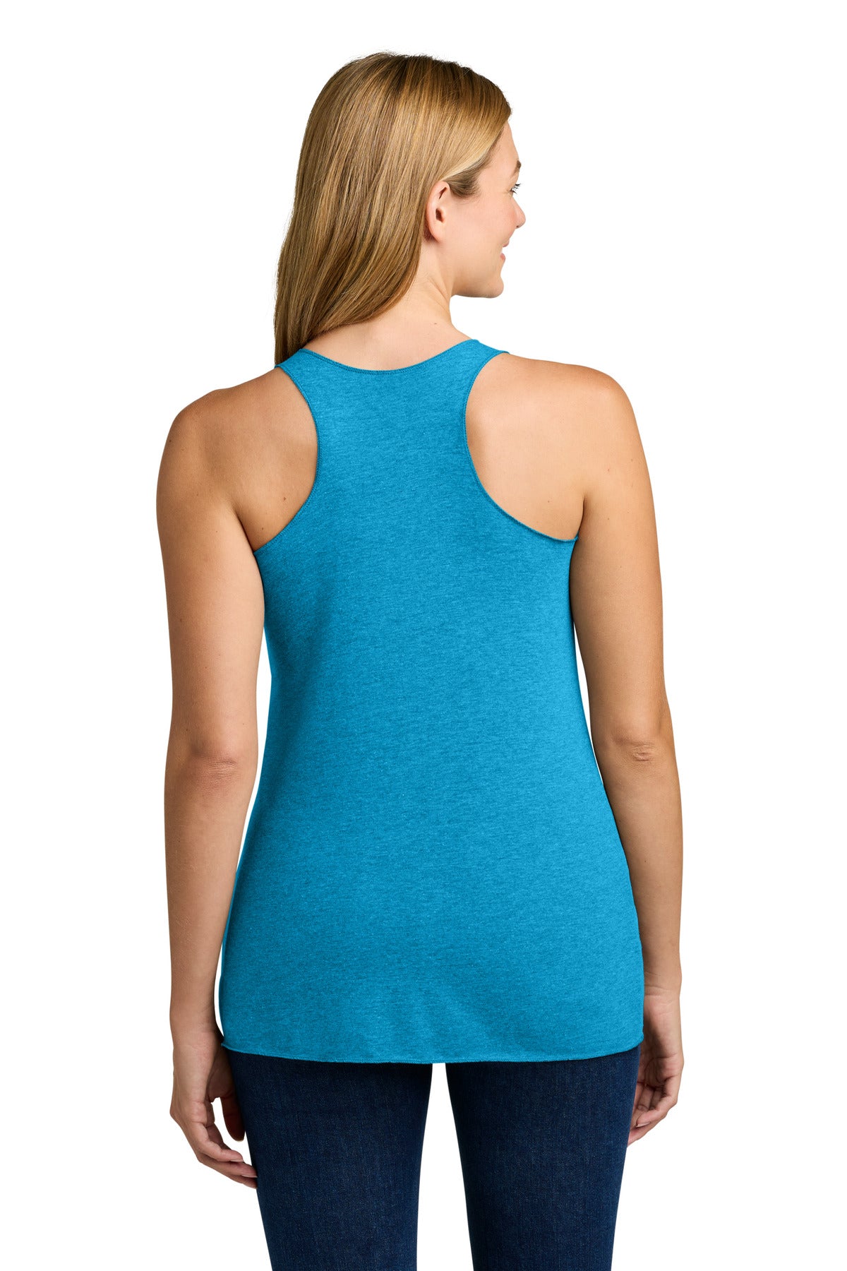 Next Level Apparel  Women's Tri-Blend Racerback Tank - Vintage Turquoise
