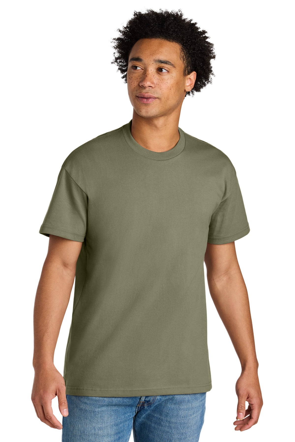 Next Level Apparel Heavyweight Tee - Light Olive