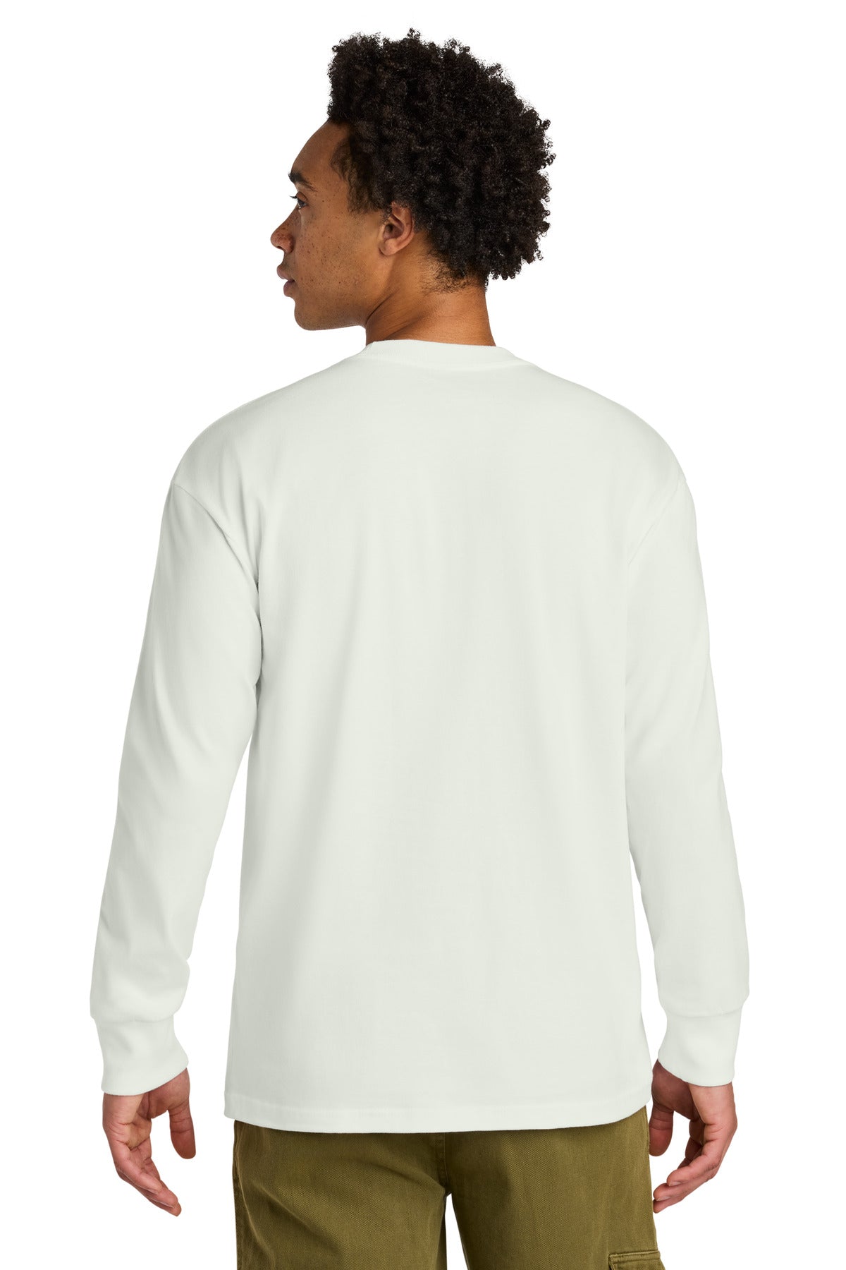 Next Level Apparel Heavyweight Long Sleeve Tee - Bone