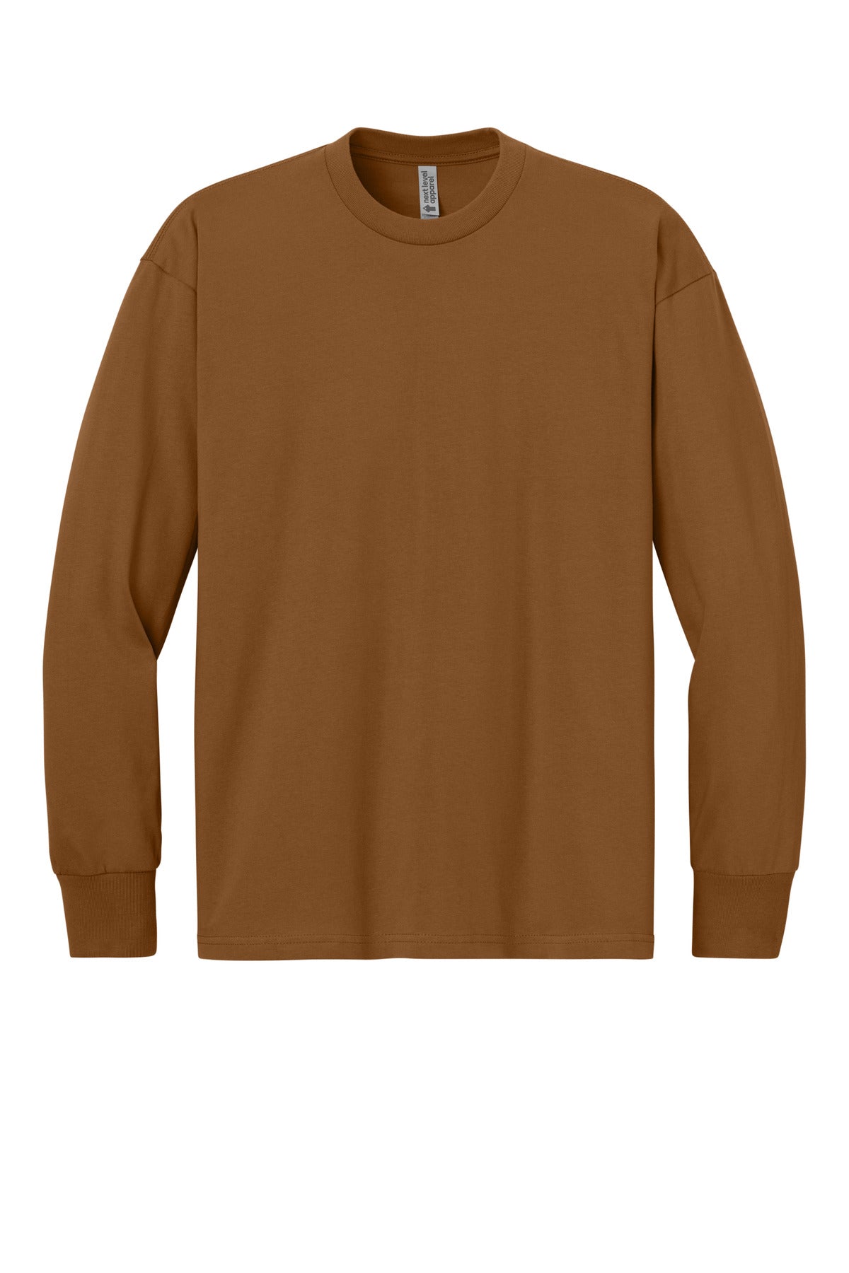 Next Level Apparel Heavyweight Long Sleeve Tee - Clay
