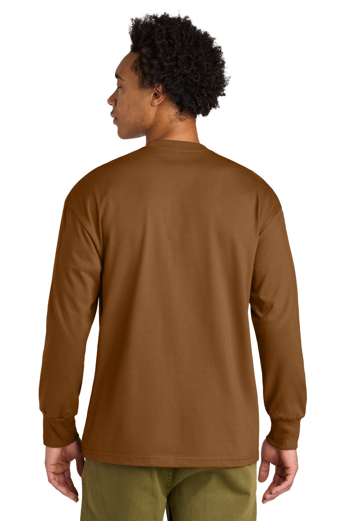 Next Level Apparel Heavyweight Long Sleeve Tee - Clay