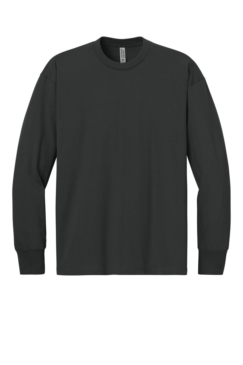 Next Level Apparel Heavyweight Long Sleeve Tee - Graphite Black