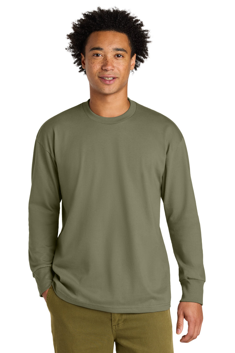 Next Level Apparel Heavyweight Long Sleeve Tee - Light Olive