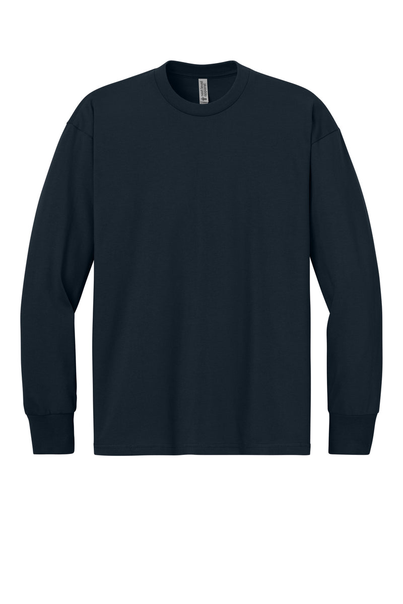 Next Level Apparel Heavyweight Long Sleeve Tee - Midnight Navy