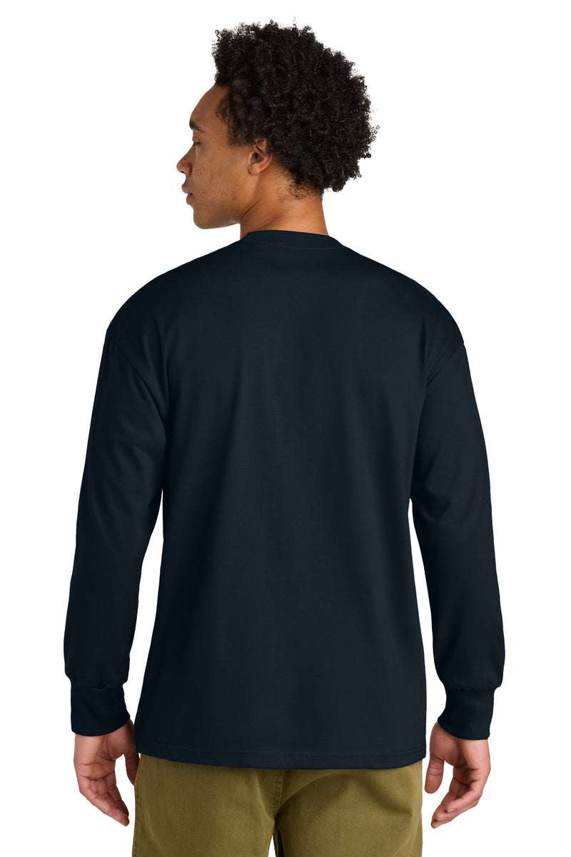 Next Level Apparel Heavyweight Long Sleeve Tee - Midnight Navy