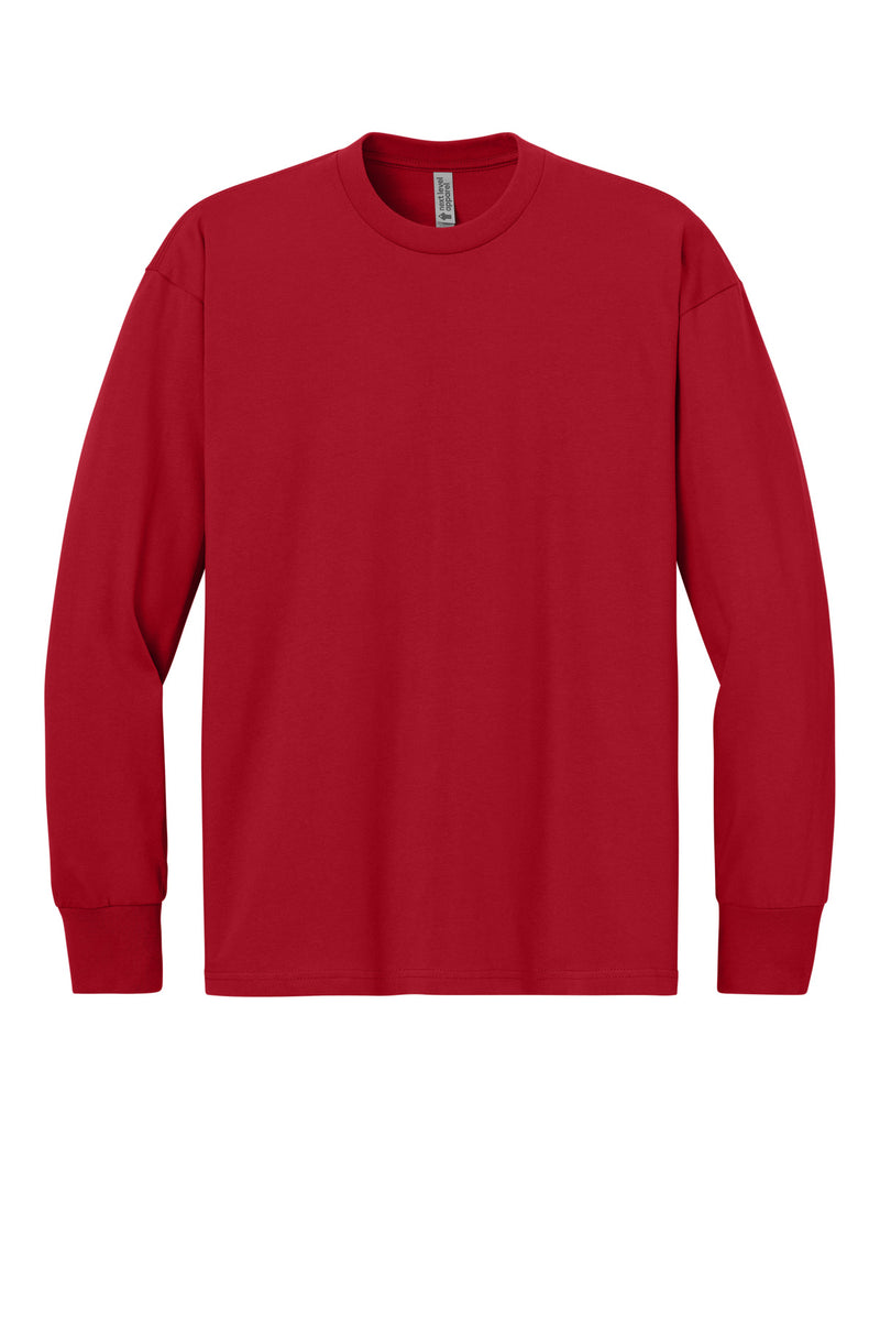 Next Level Apparel Heavyweight Long Sleeve Tee - Red