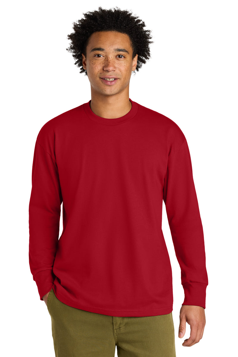 Next Level Apparel Heavyweight Long Sleeve Tee - Red