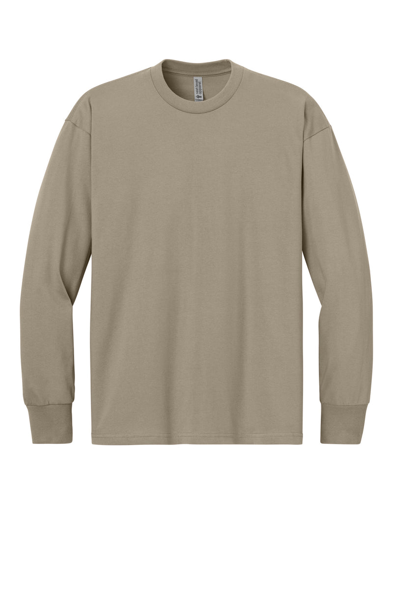 Next Level Apparel Heavyweight Long Sleeve Tee - Tan