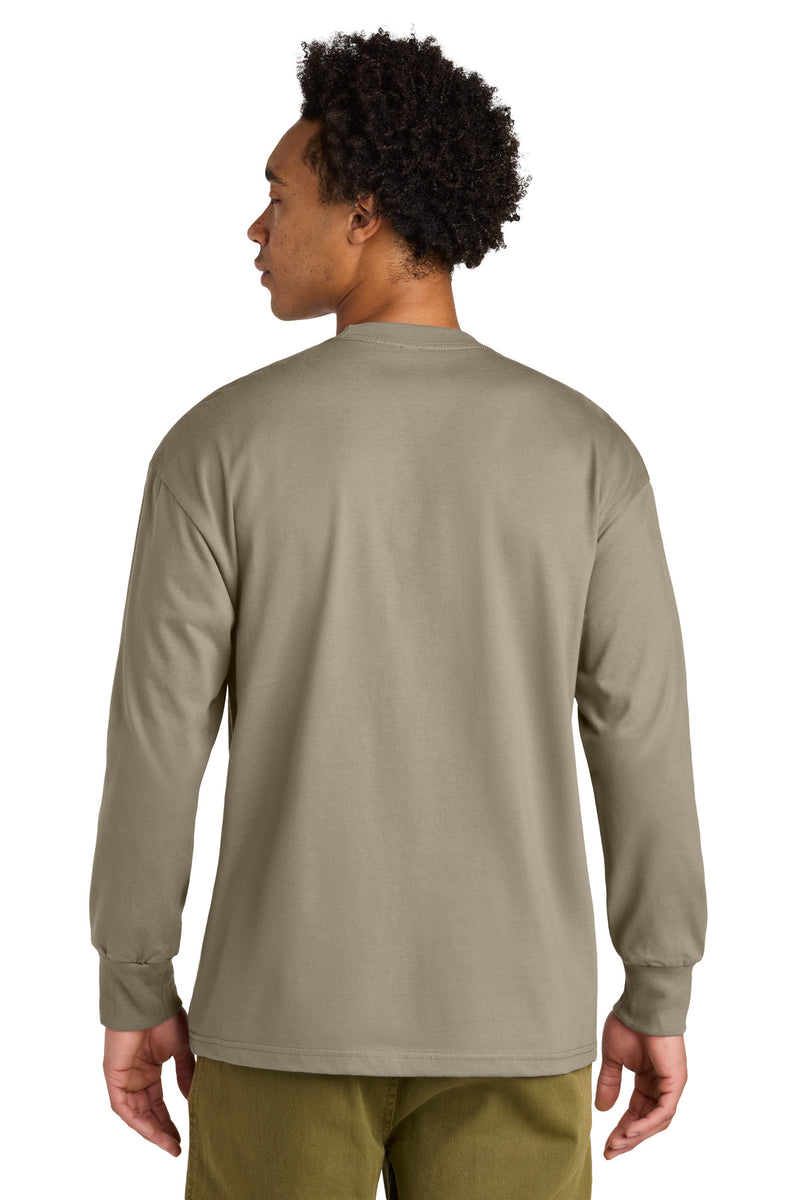 Next Level Apparel Heavyweight Long Sleeve Tee - Tan