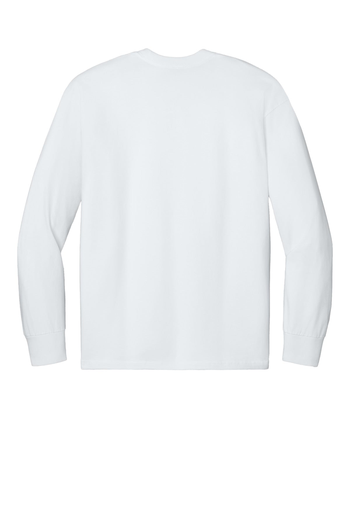 Next Level Apparel Heavyweight Long Sleeve Tee - White