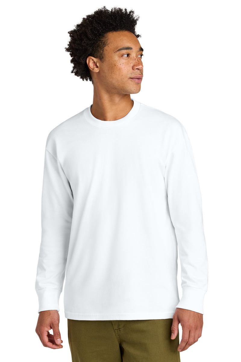 Next Level Apparel Heavyweight Long Sleeve Tee - White
