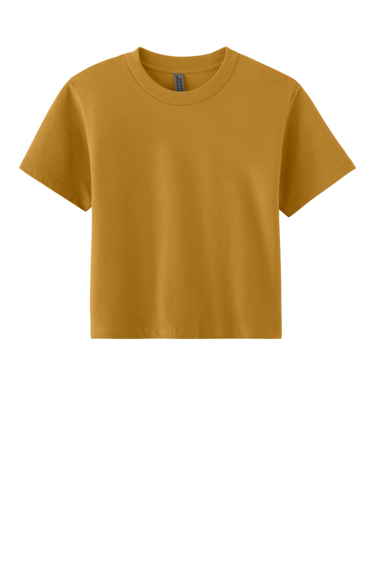Next Level Apparel Women's Heavyweight Boxy Tee - Antique Gold