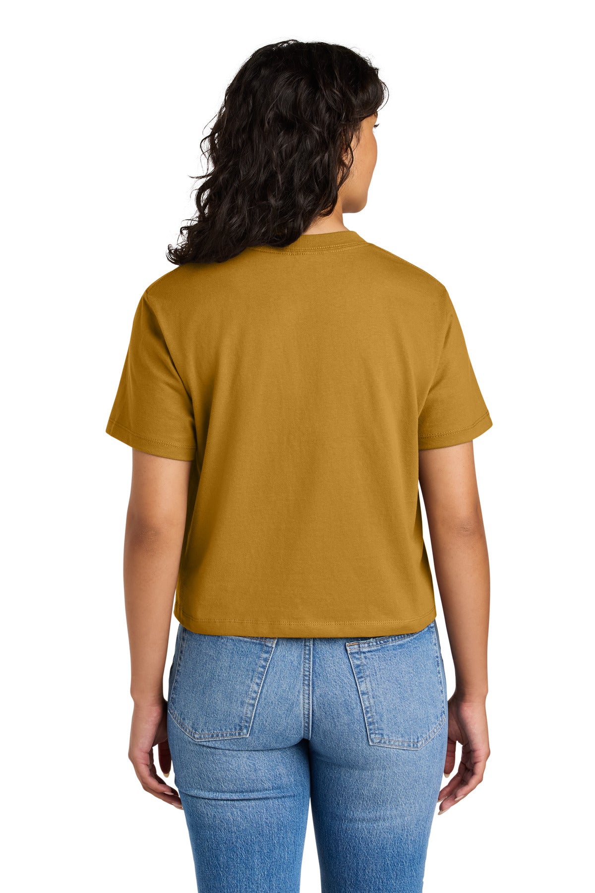 Next Level Apparel Women's Heavyweight Boxy Tee - Antique Gold