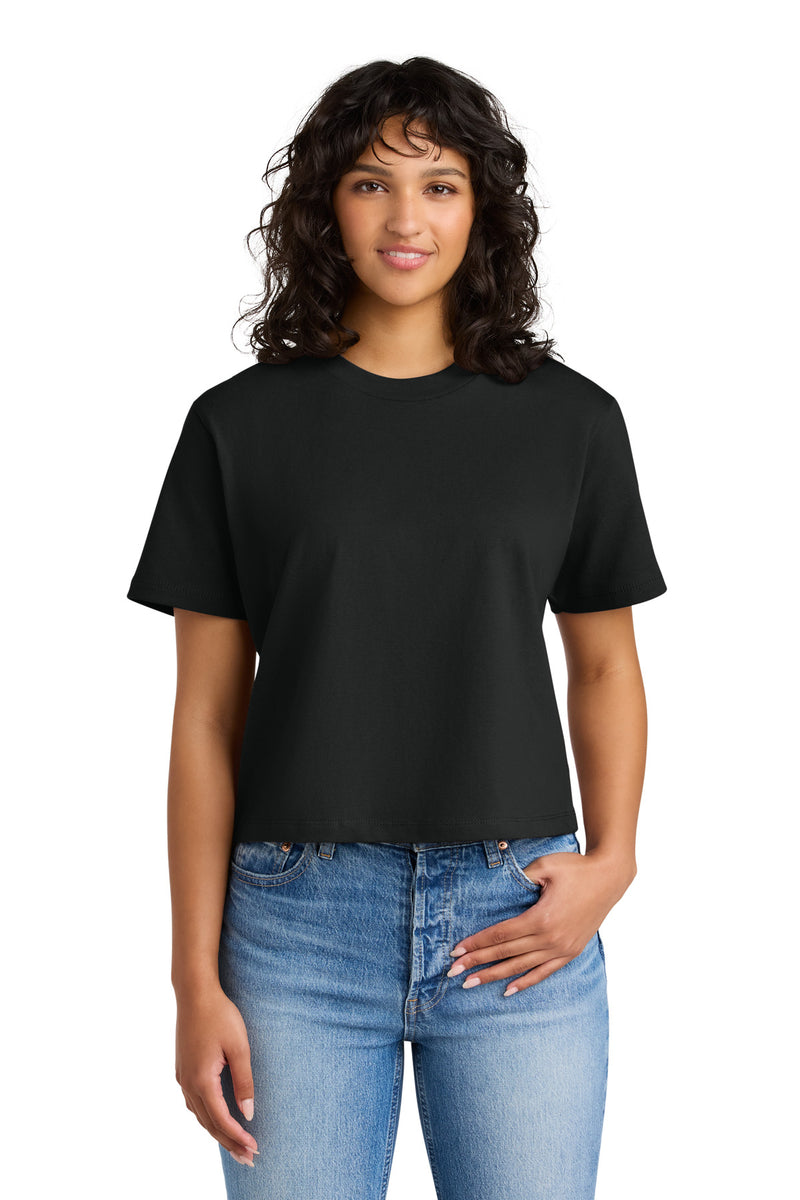 Next Level Apparel Women's Heavyweight Boxy Tee - Black