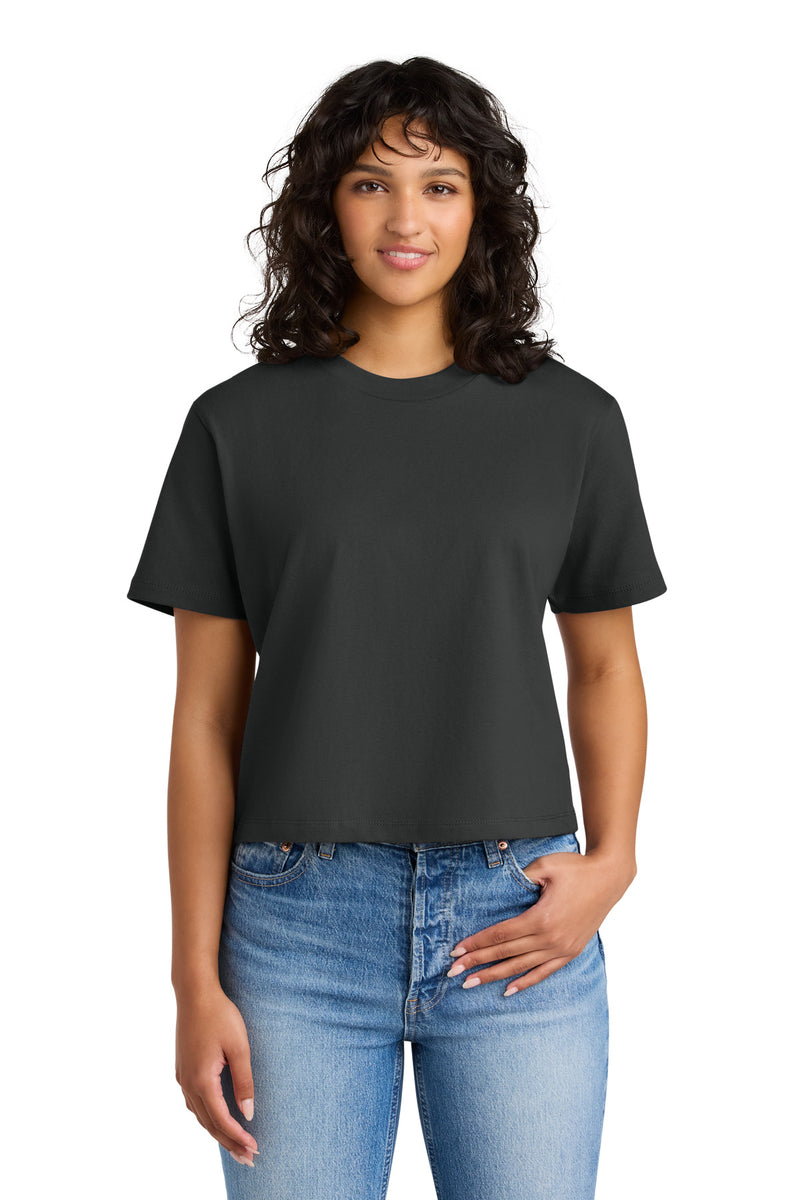 Next Level Apparel Women's Heavyweight Boxy Tee - Graphite Black