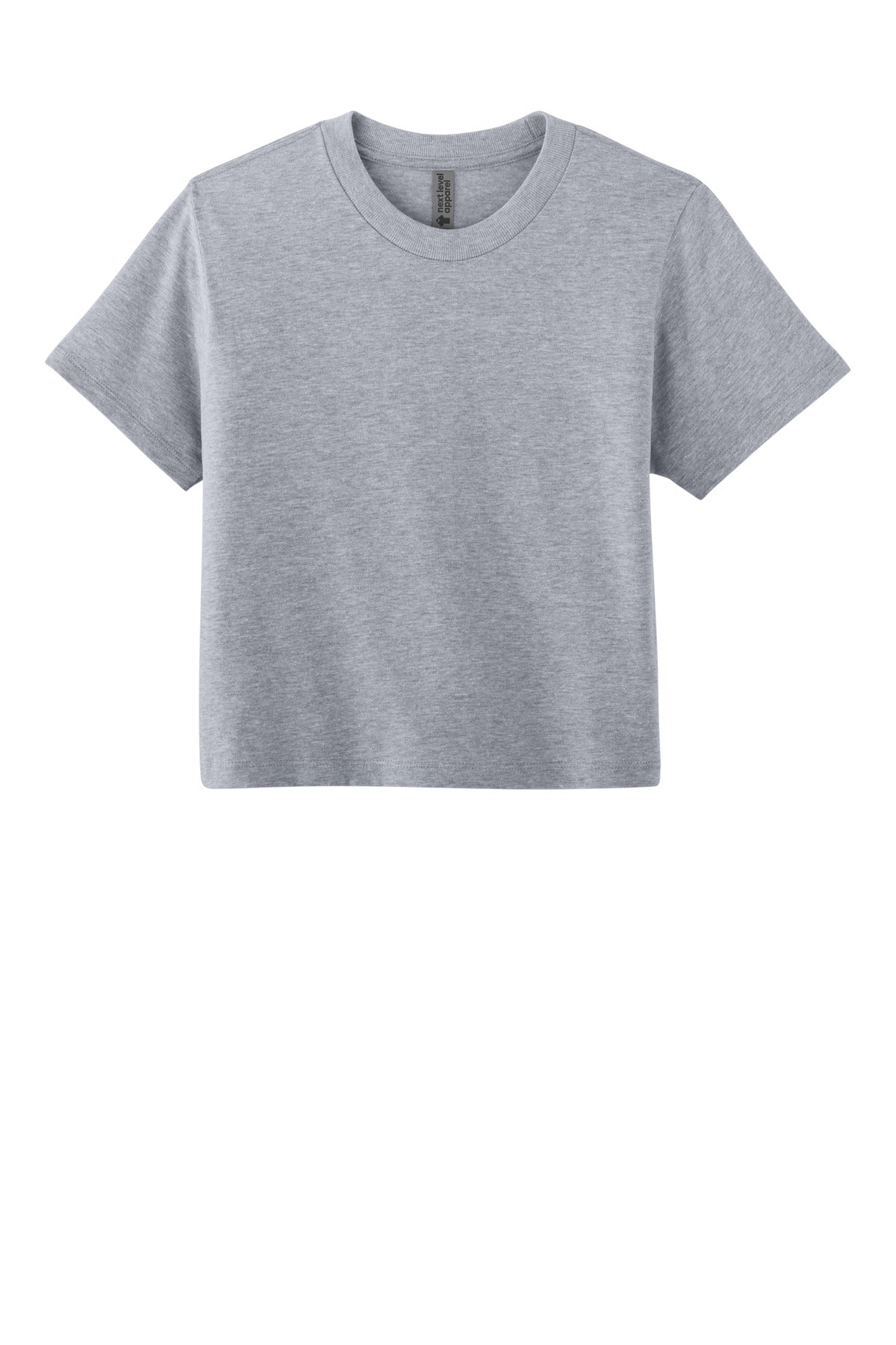 Next Level Apparel Women's Heavyweight Boxy Tee - Heather Gray