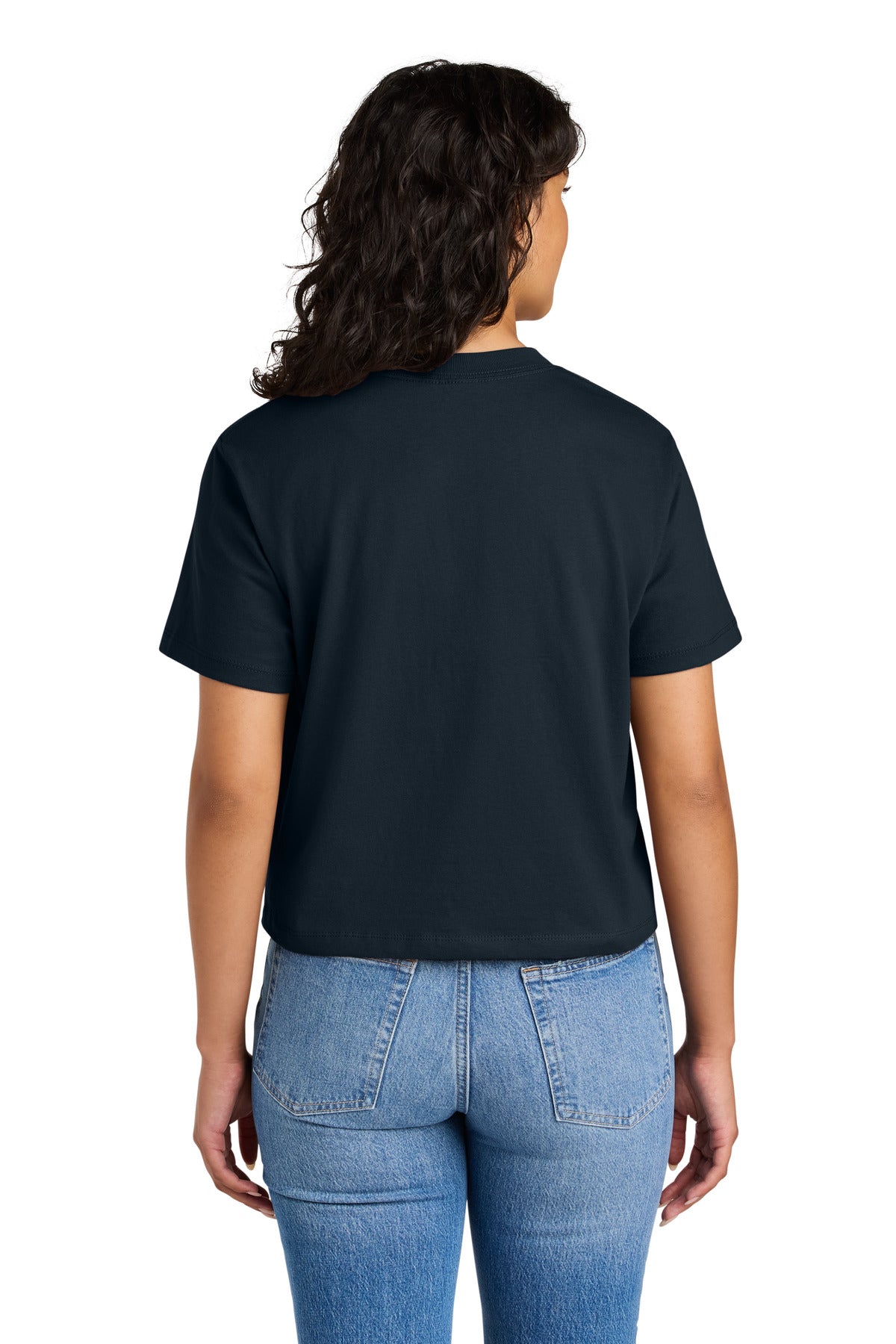 Next Level Apparel Women's Heavyweight Boxy Tee - Midnight Navy