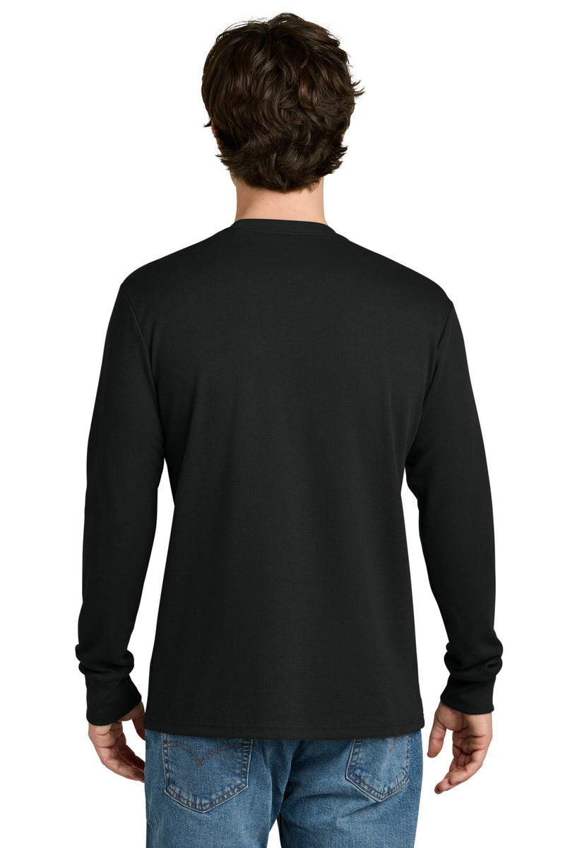 Next Level Apparel Ideal Thermal Long Sleeve Tee - Black