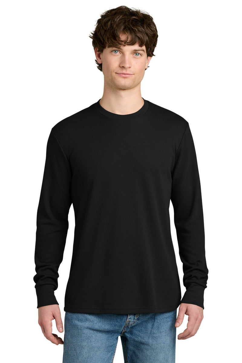 Next Level Apparel Ideal Thermal Long Sleeve Tee - Black
