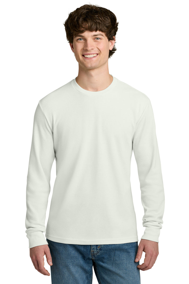 Next Level Apparel Ideal Thermal Long Sleeve Tee - Bone