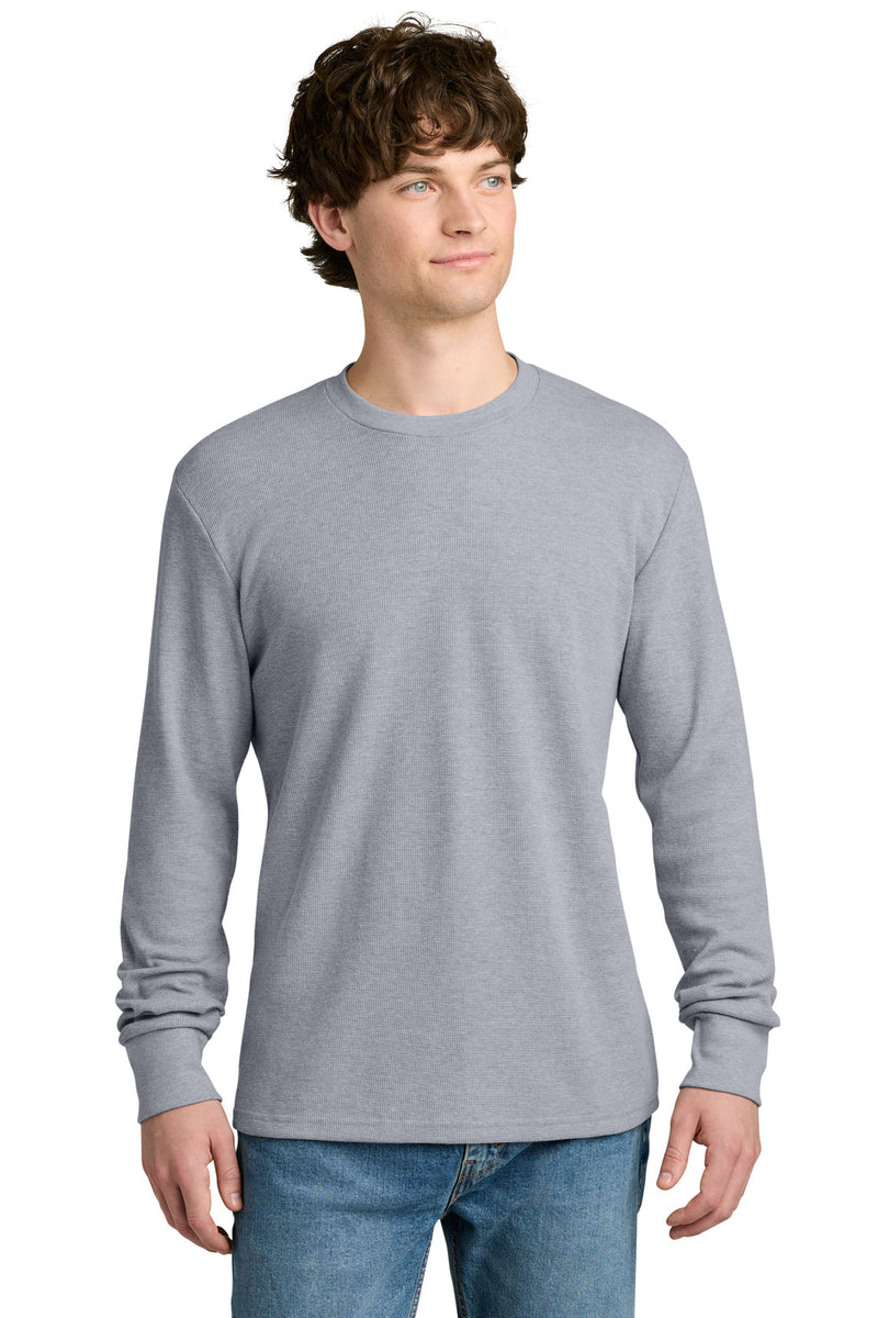 Next Level Apparel Ideal Thermal Long Sleeve Tee - Heather Gray