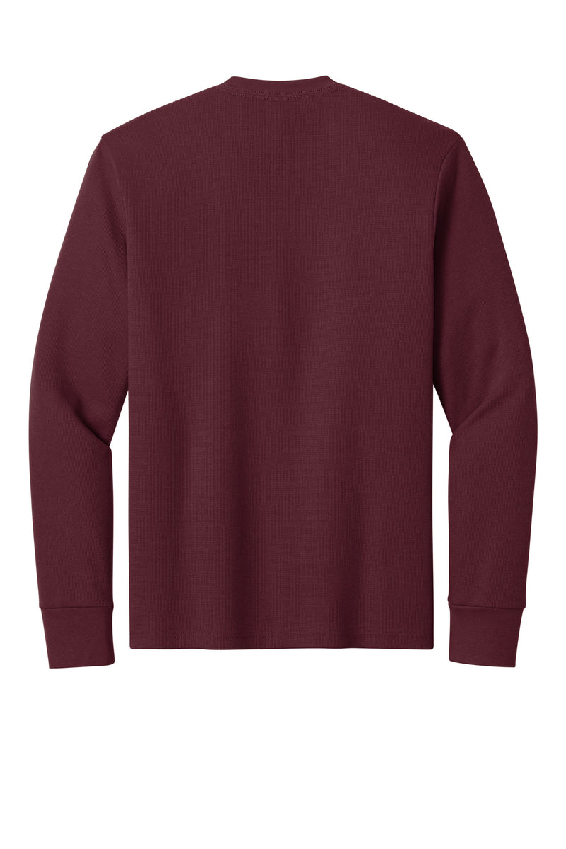 Next Level Apparel Ideal Thermal Long Sleeve Tee - Maroon