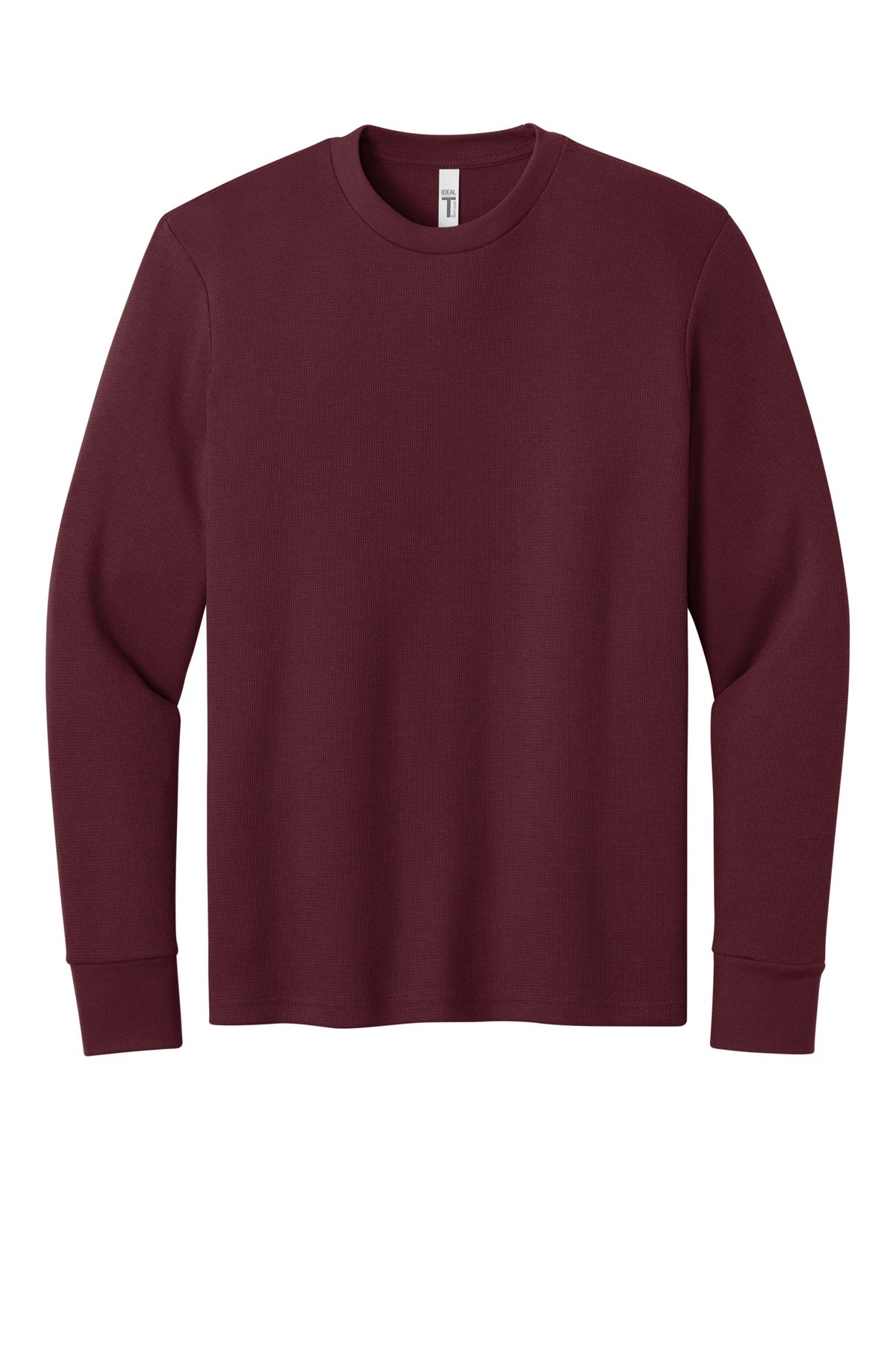 Next Level Apparel Ideal Thermal Long Sleeve Tee - Maroon
