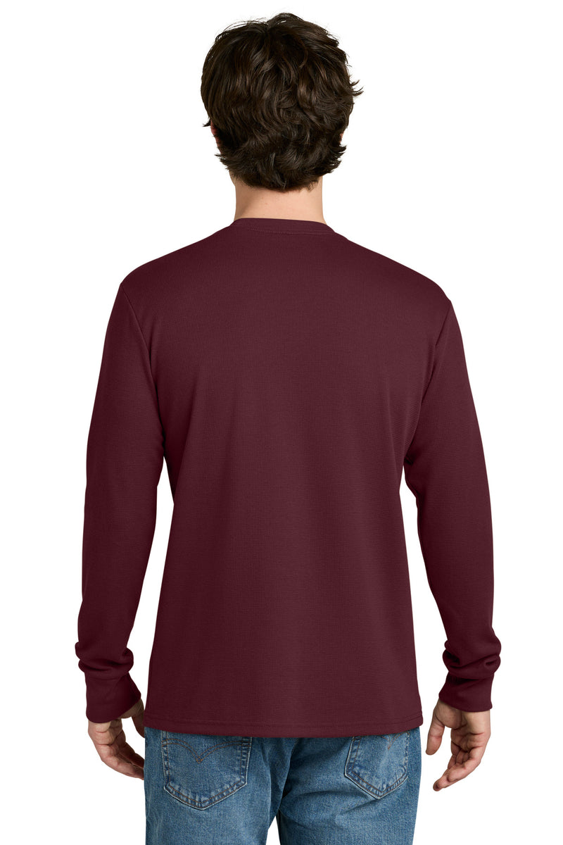 Next Level Apparel Ideal Thermal Long Sleeve Tee - Maroon