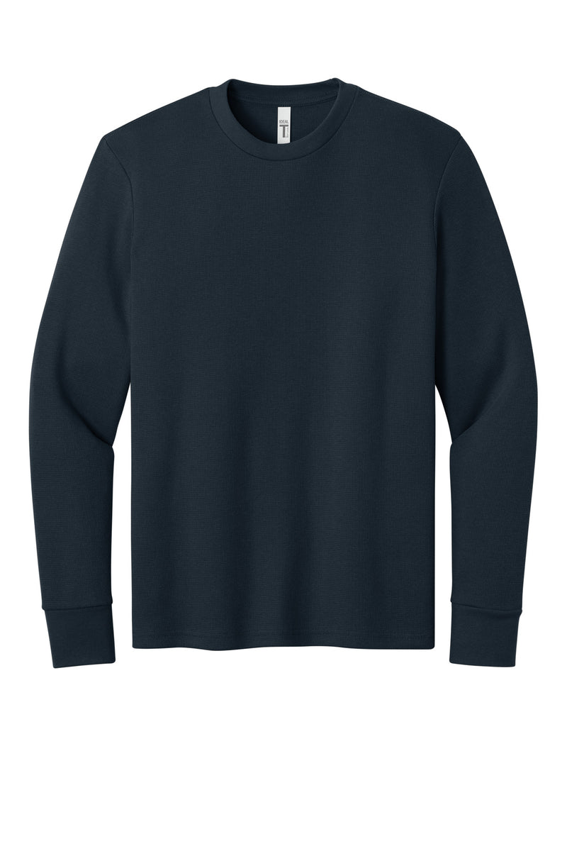 Next Level Apparel Ideal Thermal Long Sleeve Tee - Midnight Navy