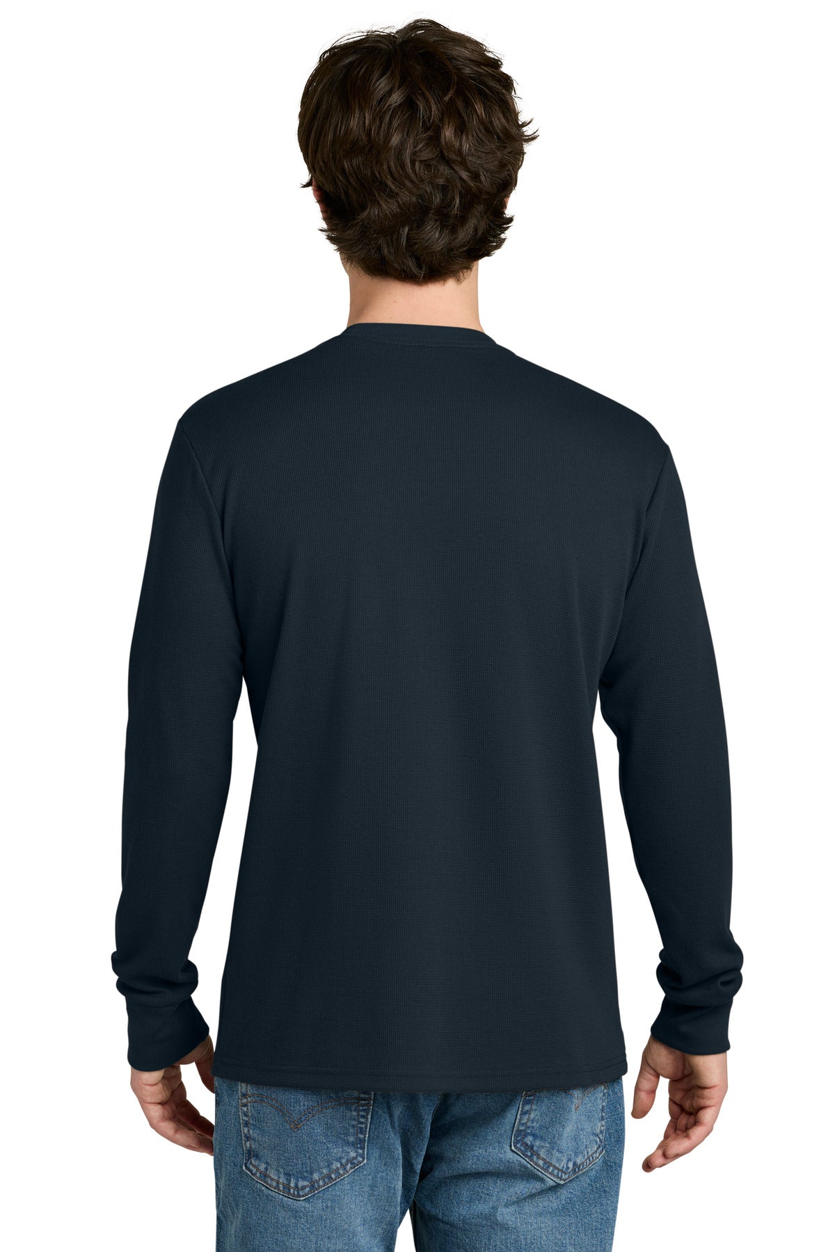 Next Level Apparel Ideal Thermal Long Sleeve Tee - Midnight Navy