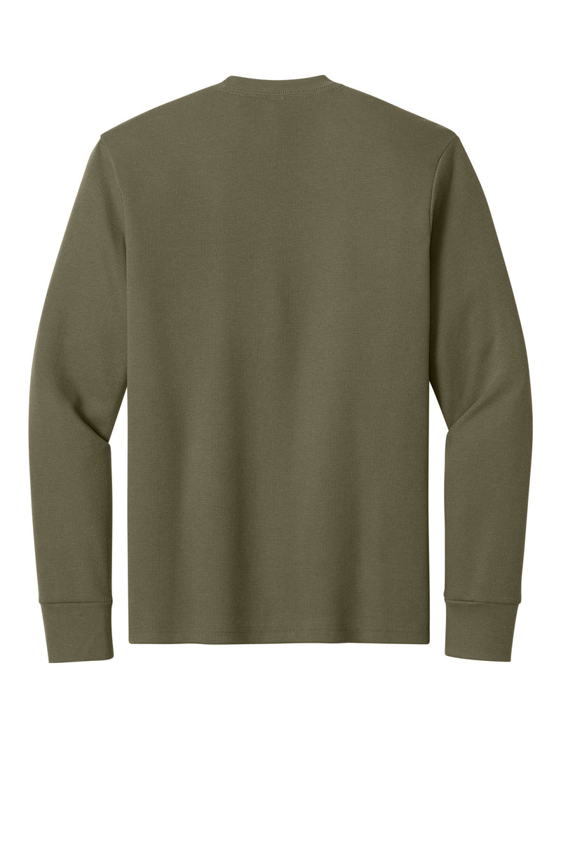 Next Level Apparel Ideal Thermal Long Sleeve Tee - Military Green