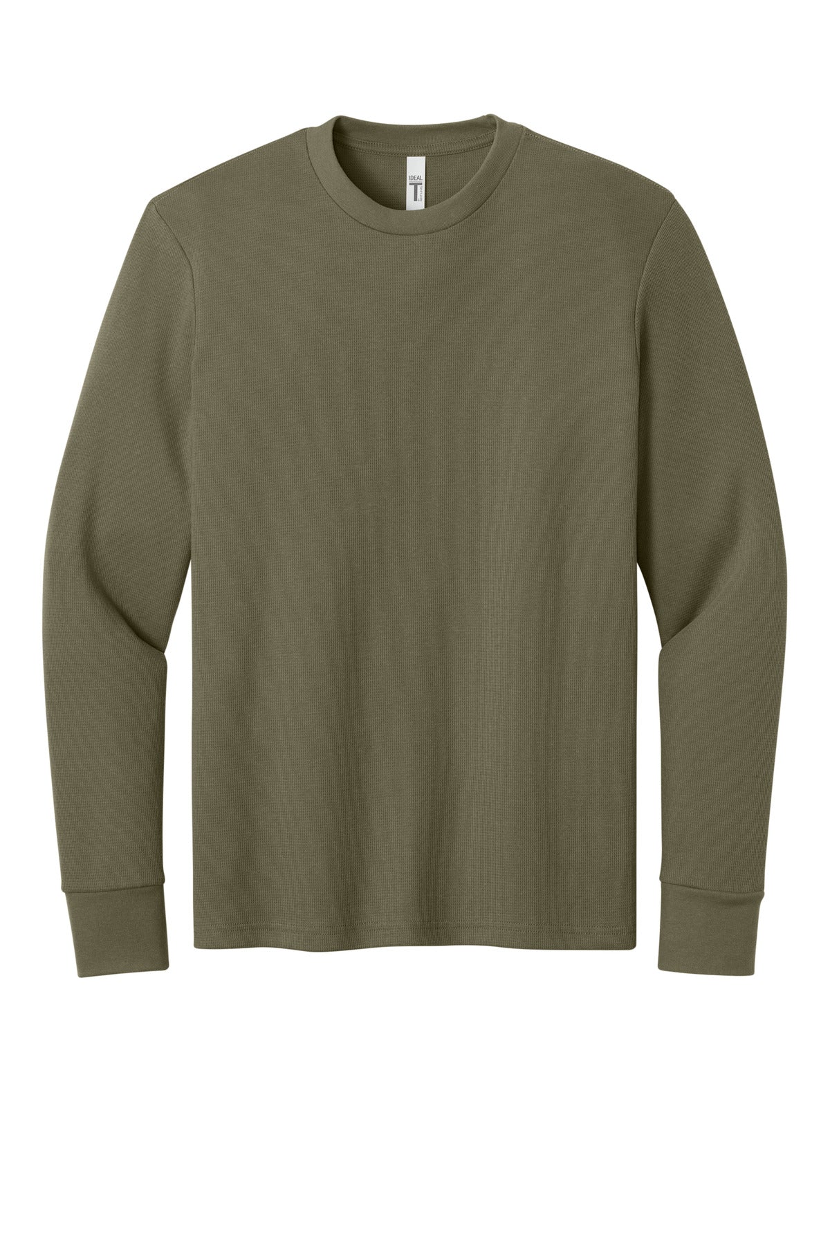 Next Level Apparel Ideal Thermal Long Sleeve Tee - Military Green