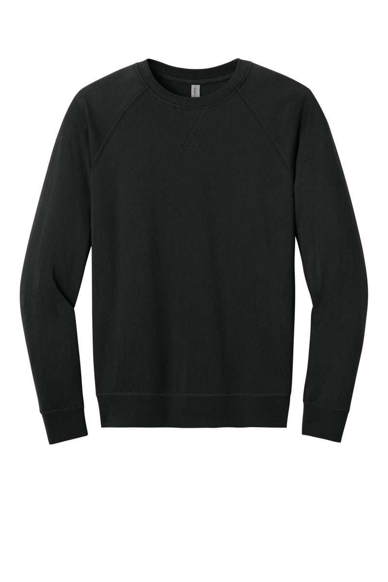 Next Level Apparel Laguna Raglan Sweatshirt - Black