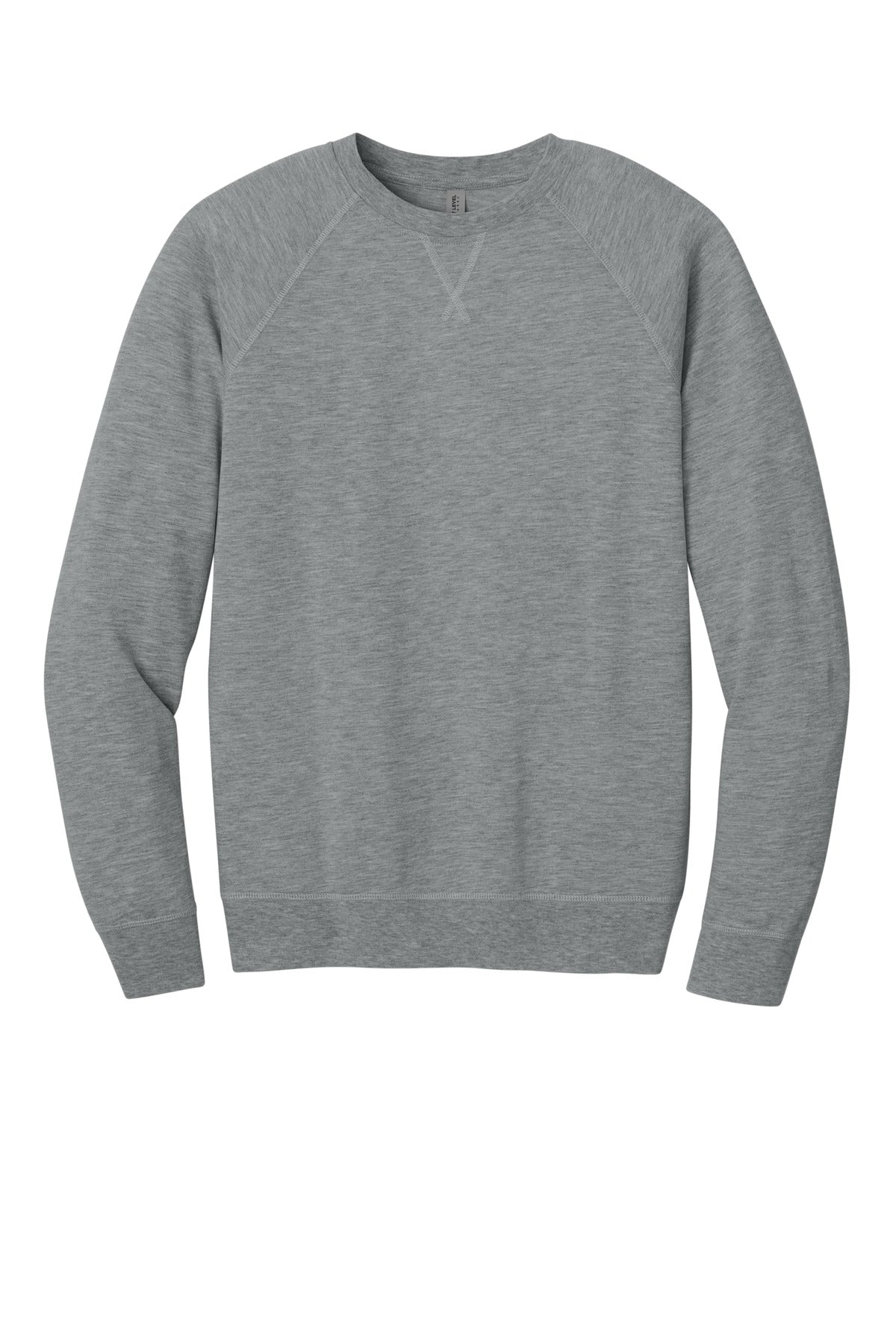 Next Level Apparel Laguna Raglan Sweatshirt - Heather Gray