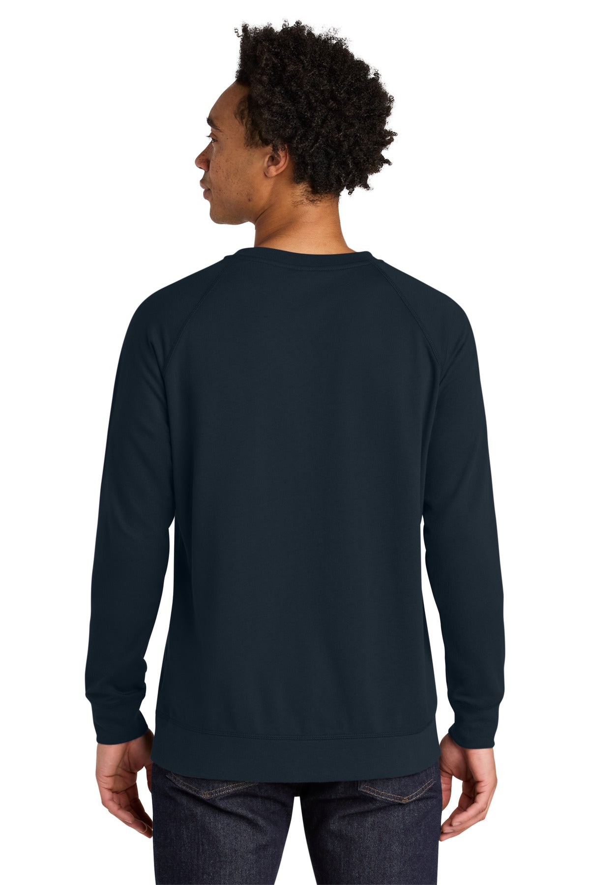 Next Level Apparel Laguna Raglan Sweatshirt - Midnight Navy