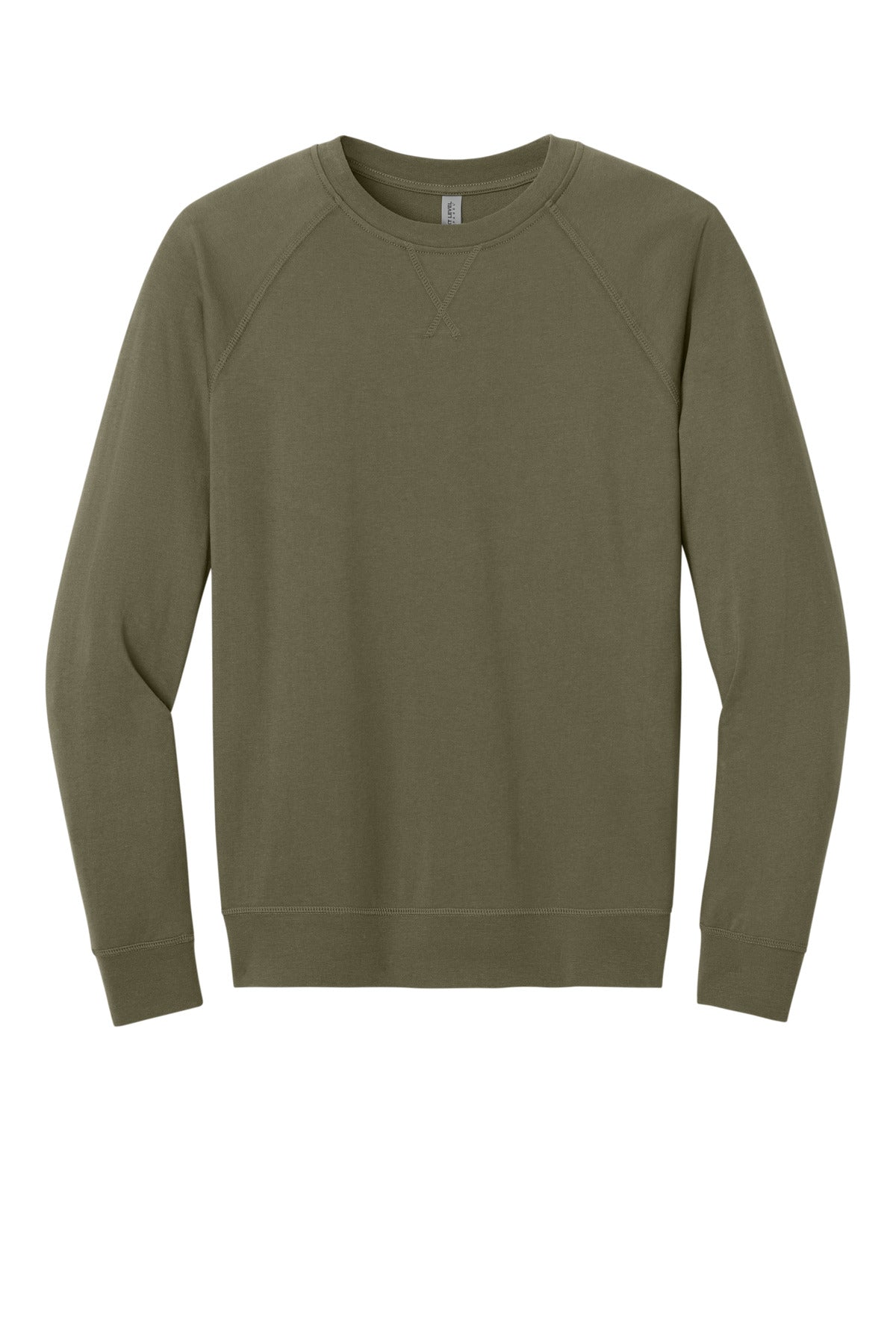Next Level Apparel Laguna Raglan Sweatshirt - Military Green