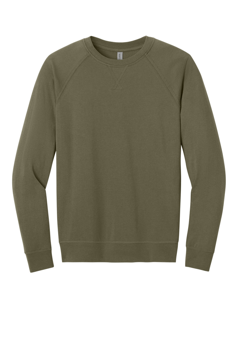 Next Level Apparel Laguna Raglan Sweatshirt - Military Green