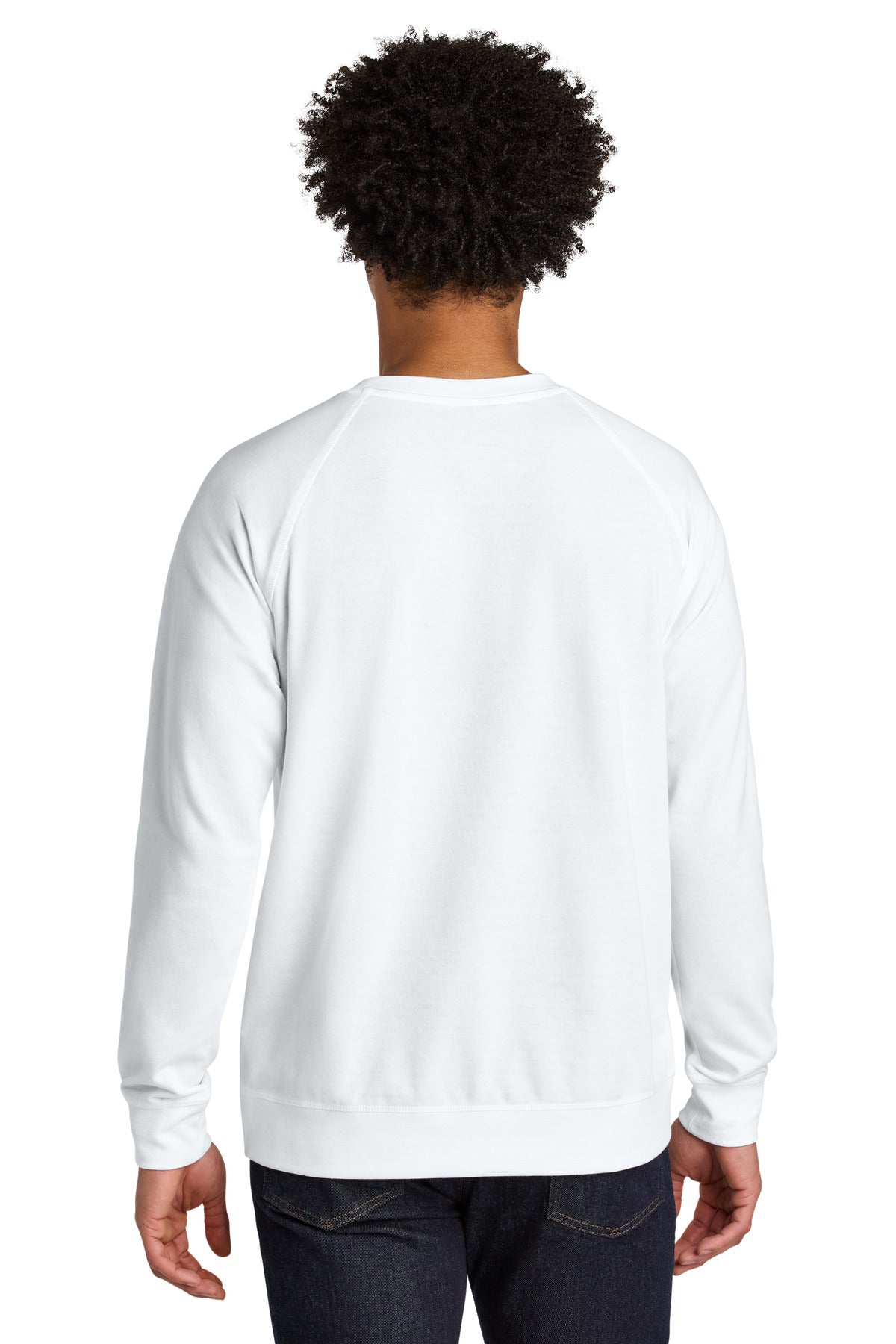 Next Level Apparel Laguna Raglan Sweatshirt - White