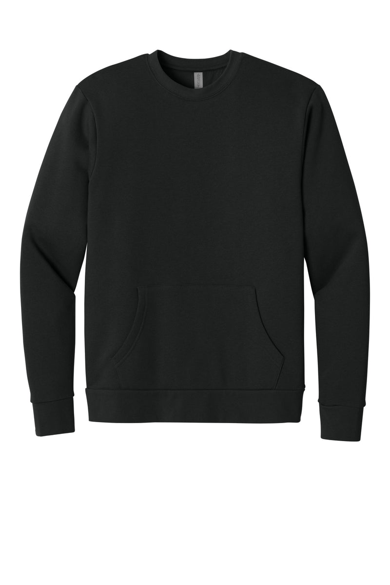 Next Level Apparel Santa Barbara Pocket Sweatshirt - Black